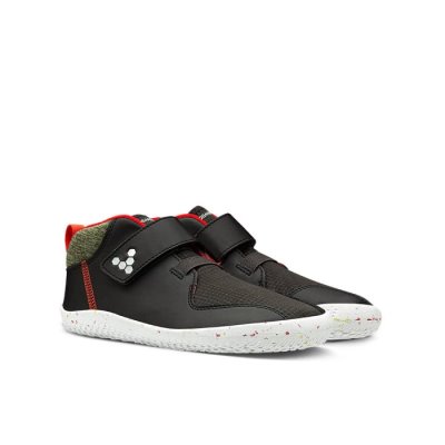 Vivobarefoot Primus Bootie All Weather Schoenen Kinderen - Zwart Vegan Schoenen PDU197845